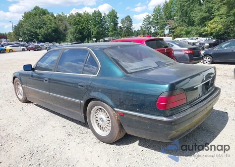 1999 BMW 740Il Il from USA, damaged, VIN WBAGH8330XDP03884